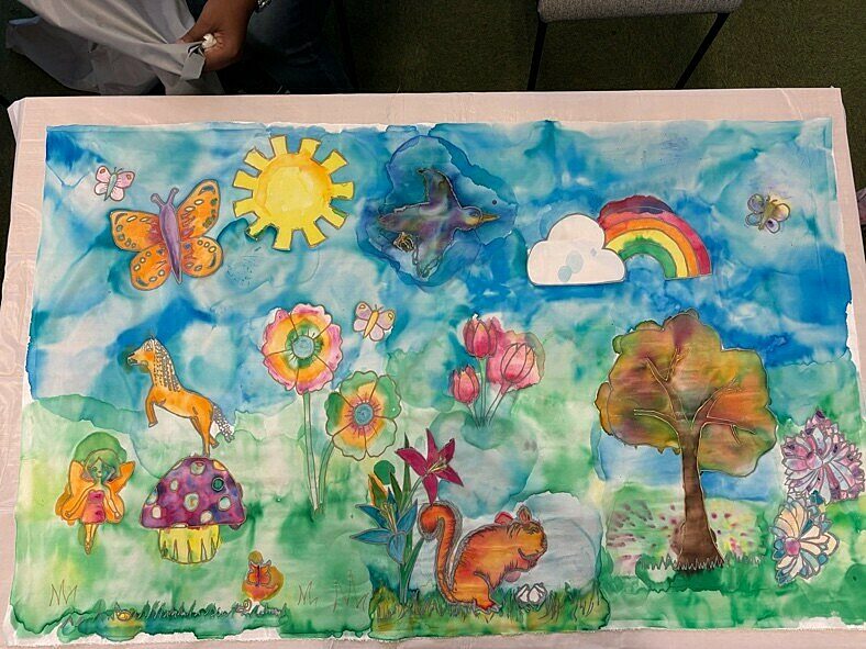 Silk Painting with Rachel Scanlon