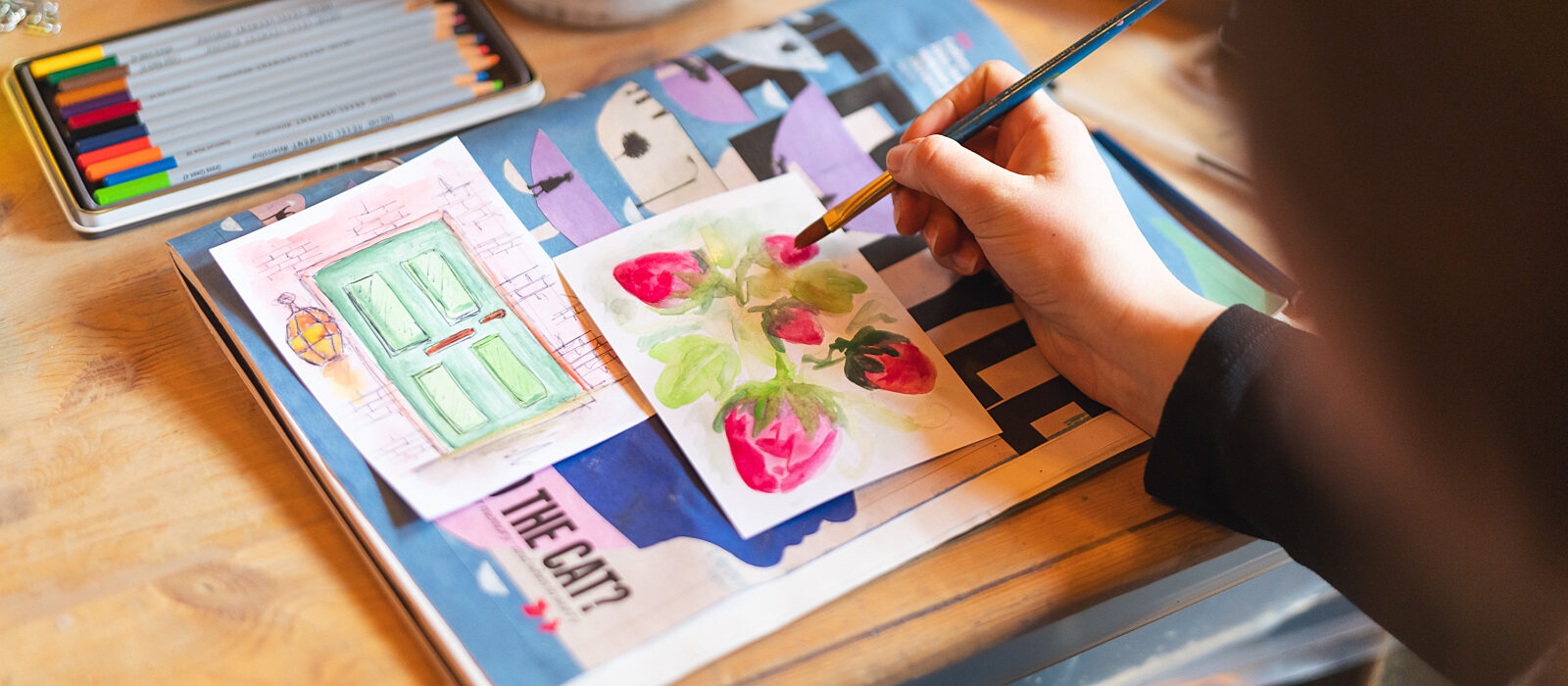 Derbyshire Makes Chesterfield Postcard Workshop Credit Richard Tymon