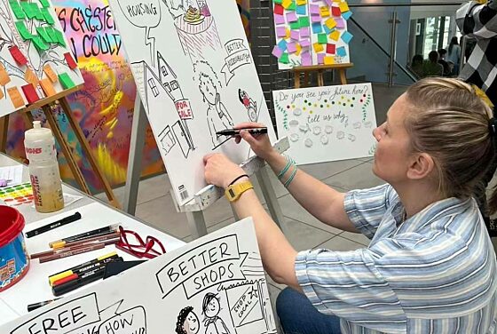 Derbyshire Makes Drama & Doodle Story Gathering Workshop