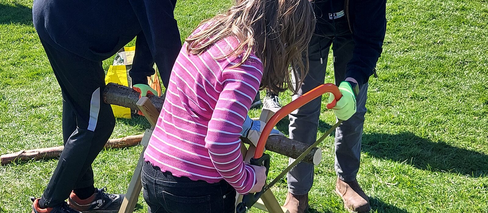 Forest School Fun Day Bushcraft Art