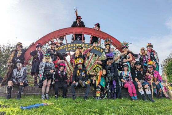 Black Pig Border Morris dancers