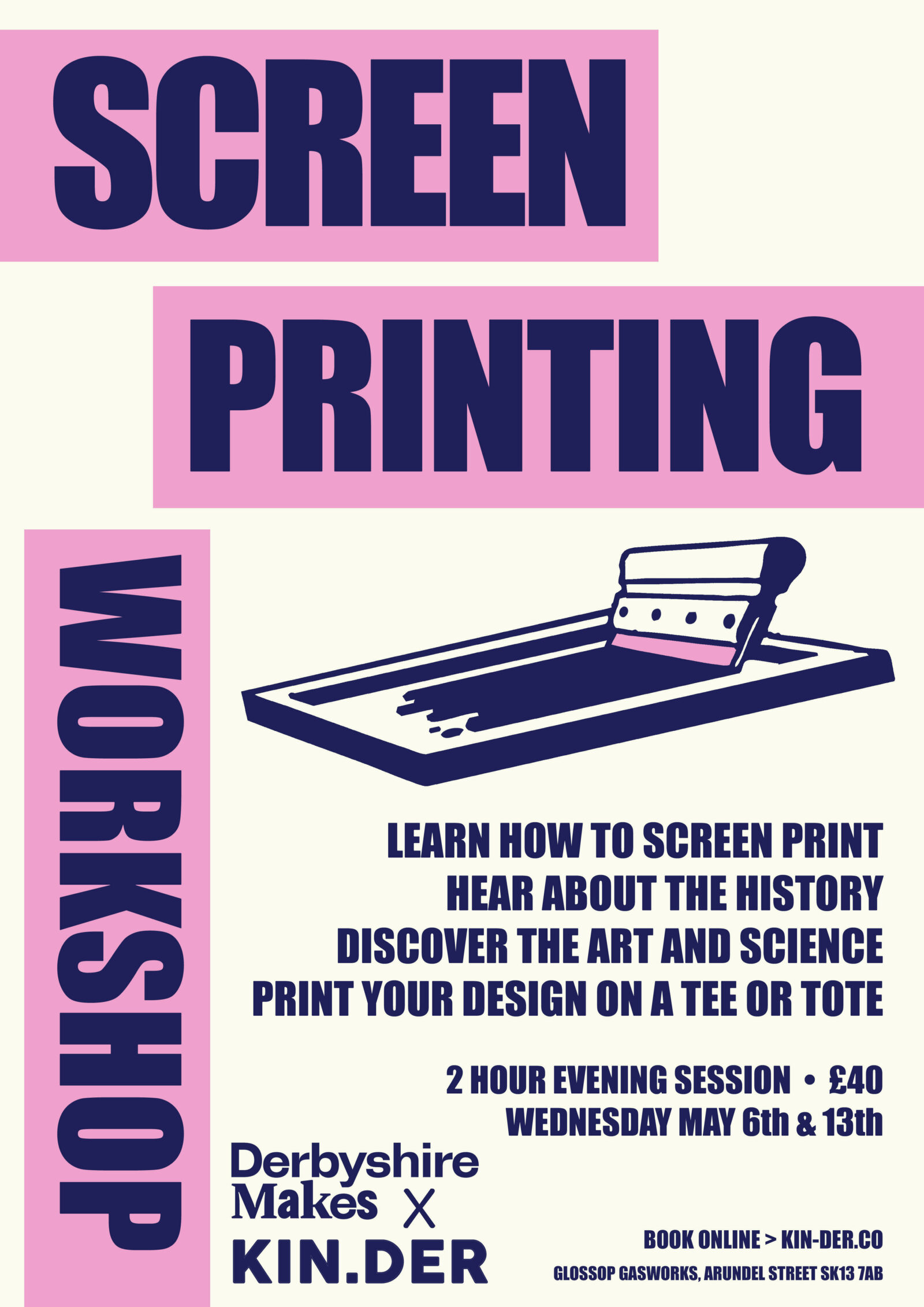 Screen Printing Poster