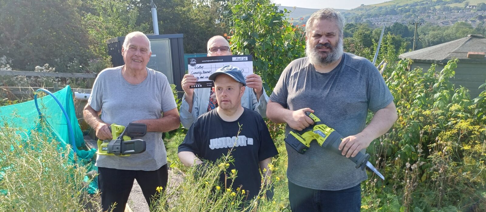Glossop Community Allotment and Men in Sheds