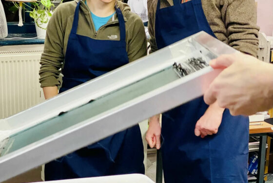 Screen Printing Workshop at KIN.DER