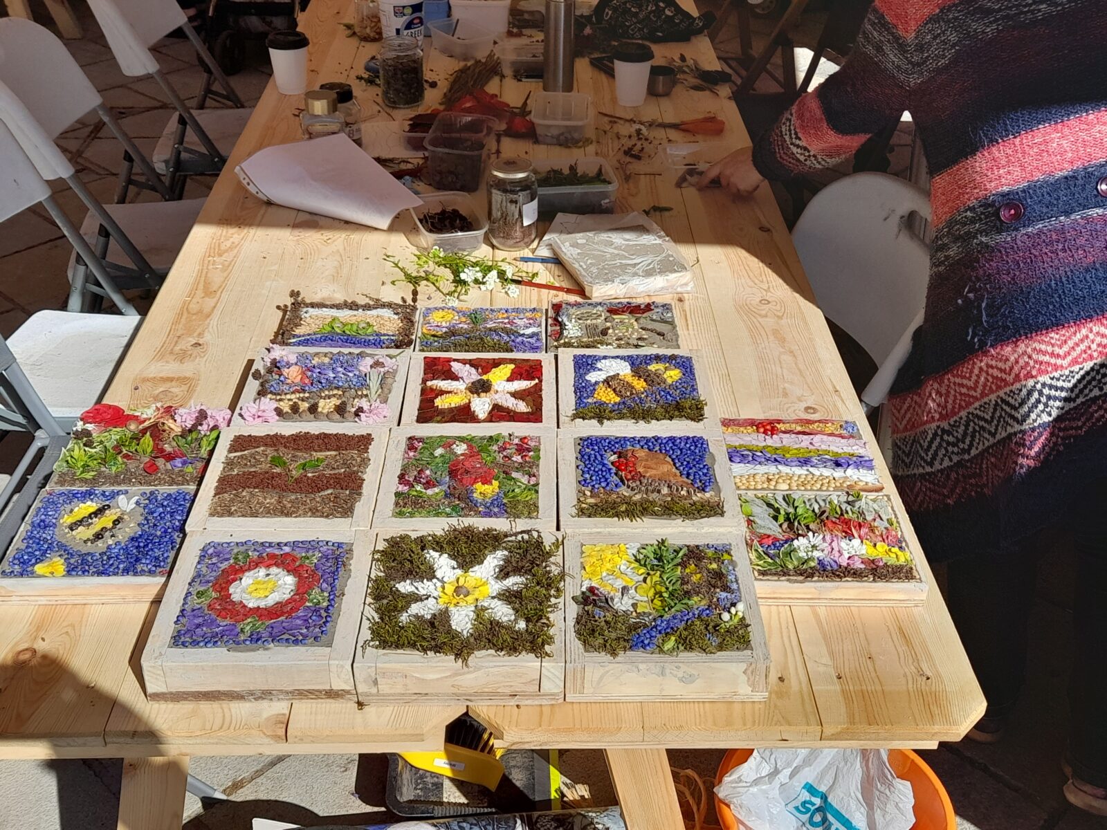 Well Dressing in Chesterfield workshops image