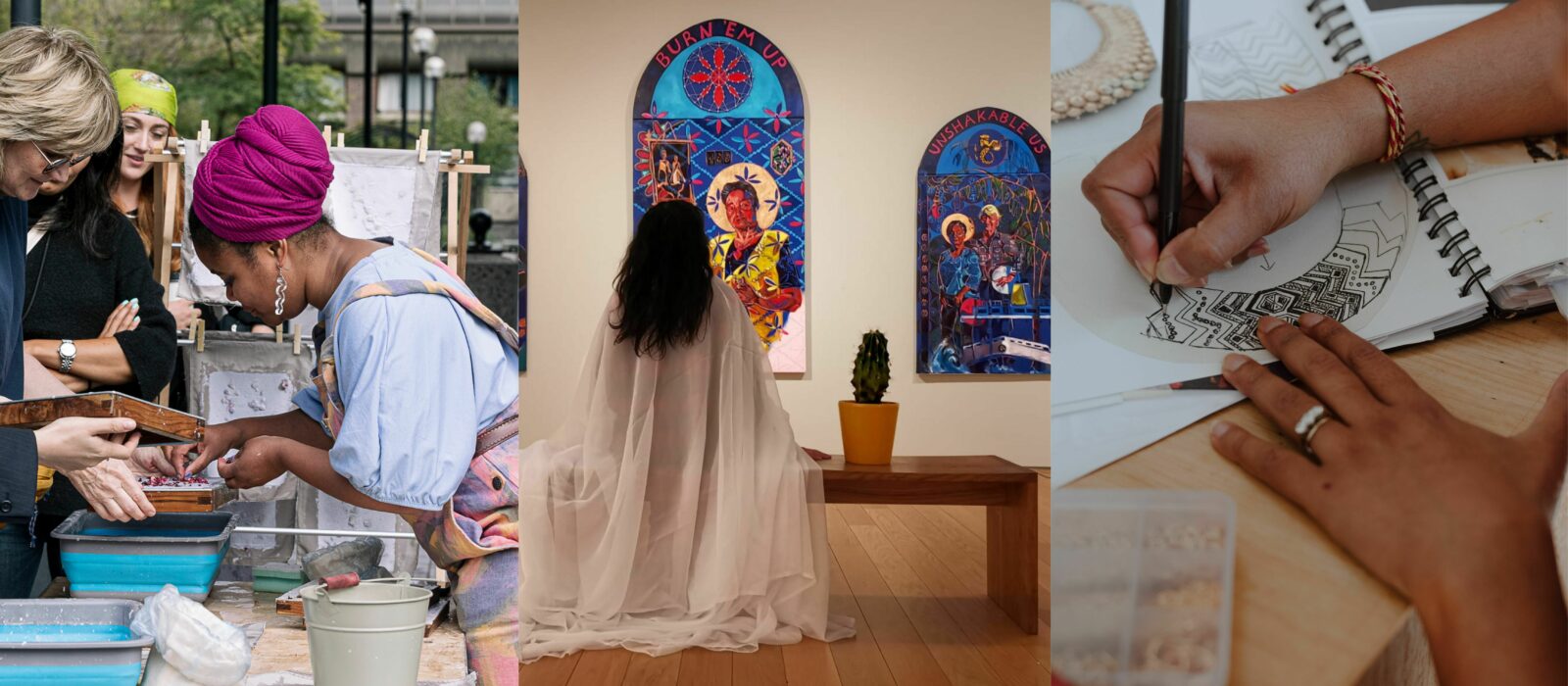 Women who make banner