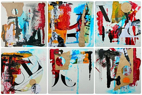 Mixed-Media Collage with Steph Coley - An Online Creative Workshop