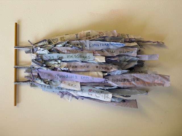 Thoughts on the Rag Trade by Audience members who attend the Transition Crich Sustainable Fashion Show on Friday 9th May