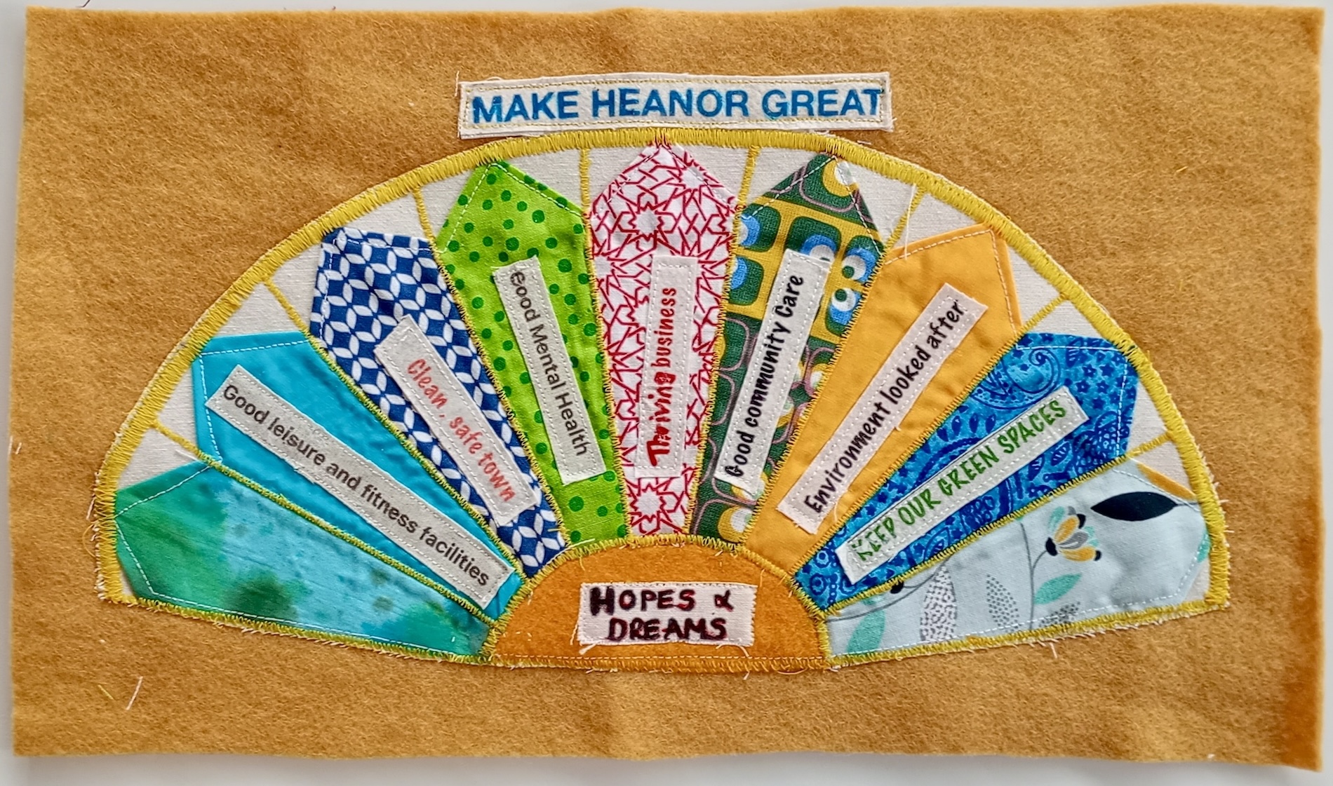 Make Heanor Great by Sarah Wood, Heanor Sewing Group