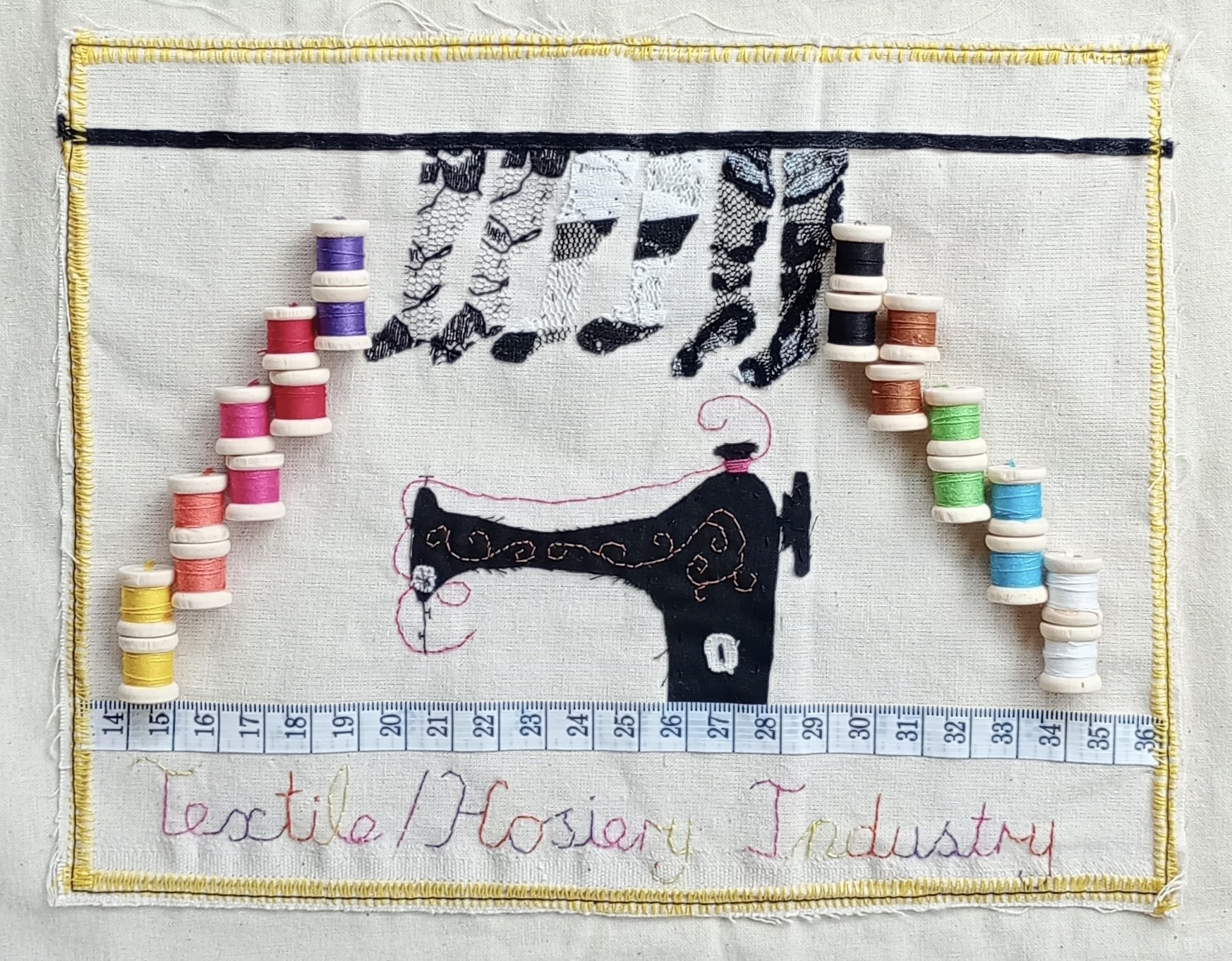 Textile/Hosiery Industry by Allison Bentley, Heanor Sewing Group