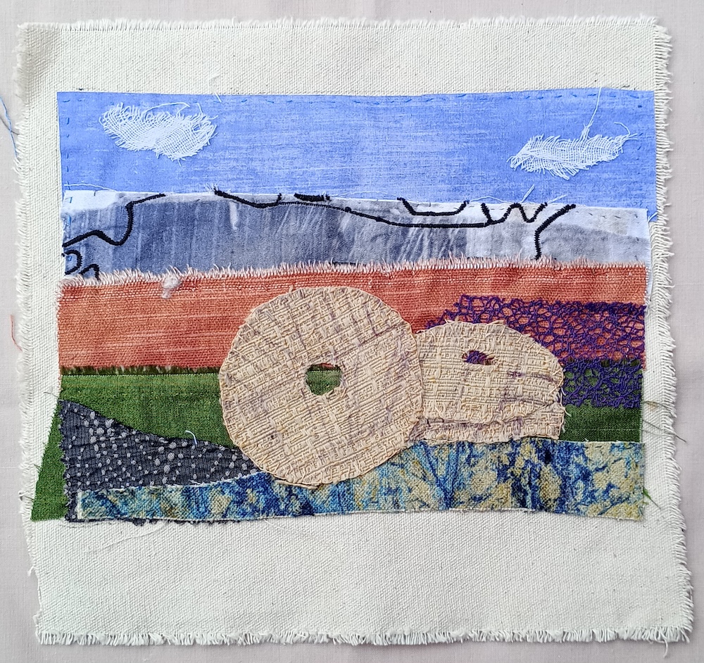 Millstones by Marylyn MacLennan, Heanor Library Craft Group