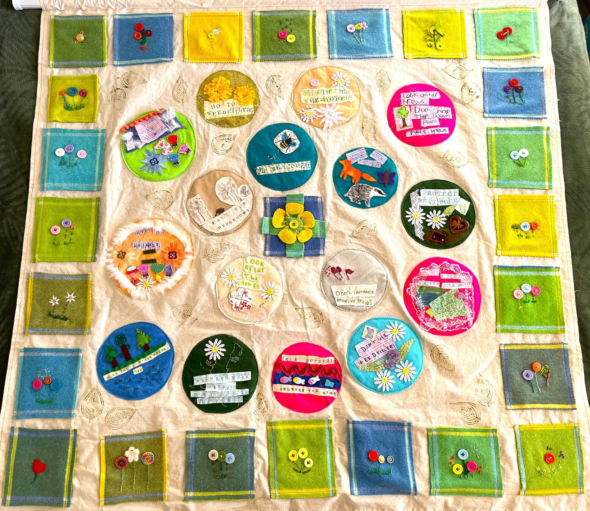 Banner of Possibilities 2 by Crich Junior School and Crich Luncheon Club