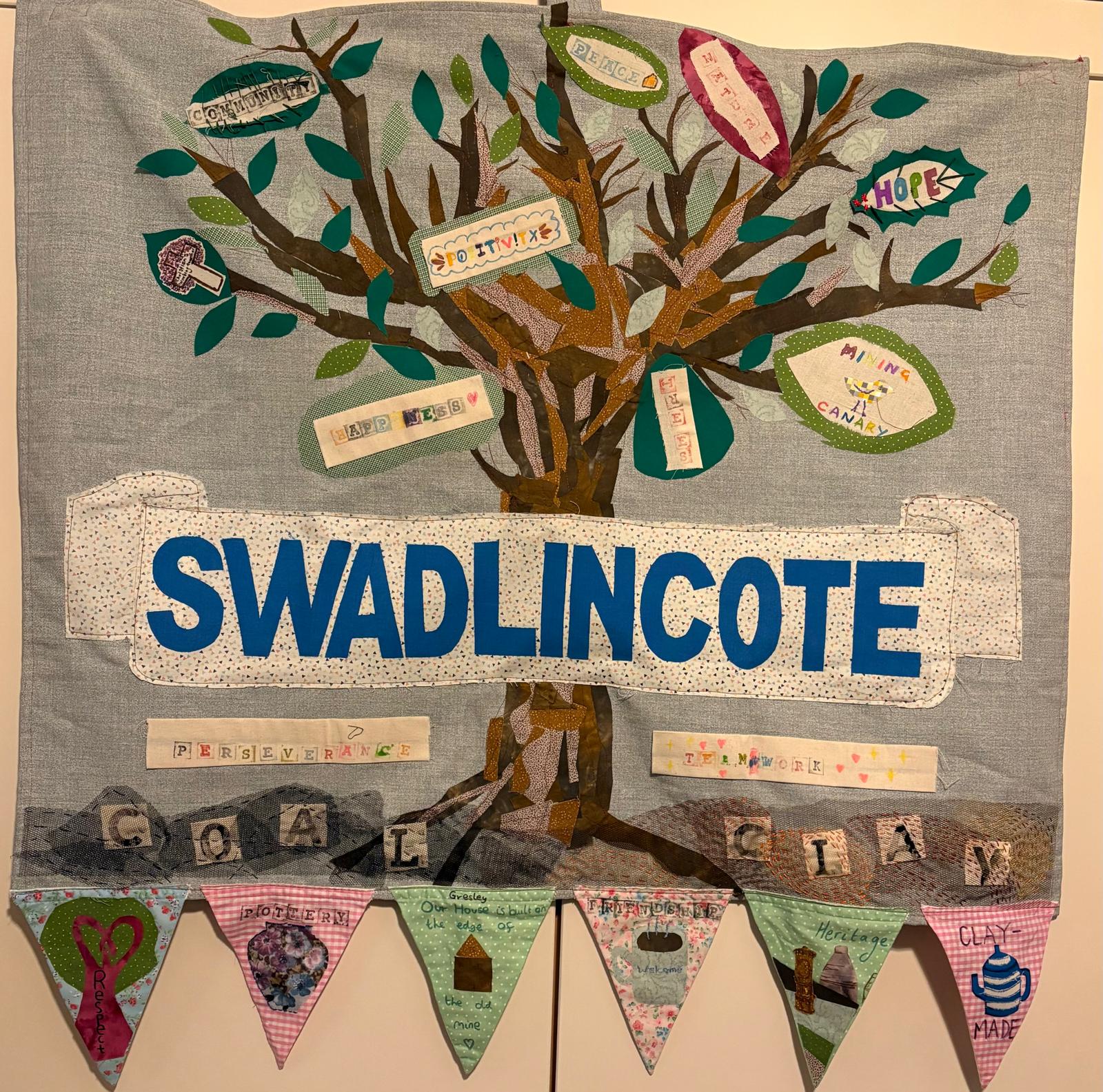 Built on coal and clay by Swadlincote Festival working with Sue Reddish