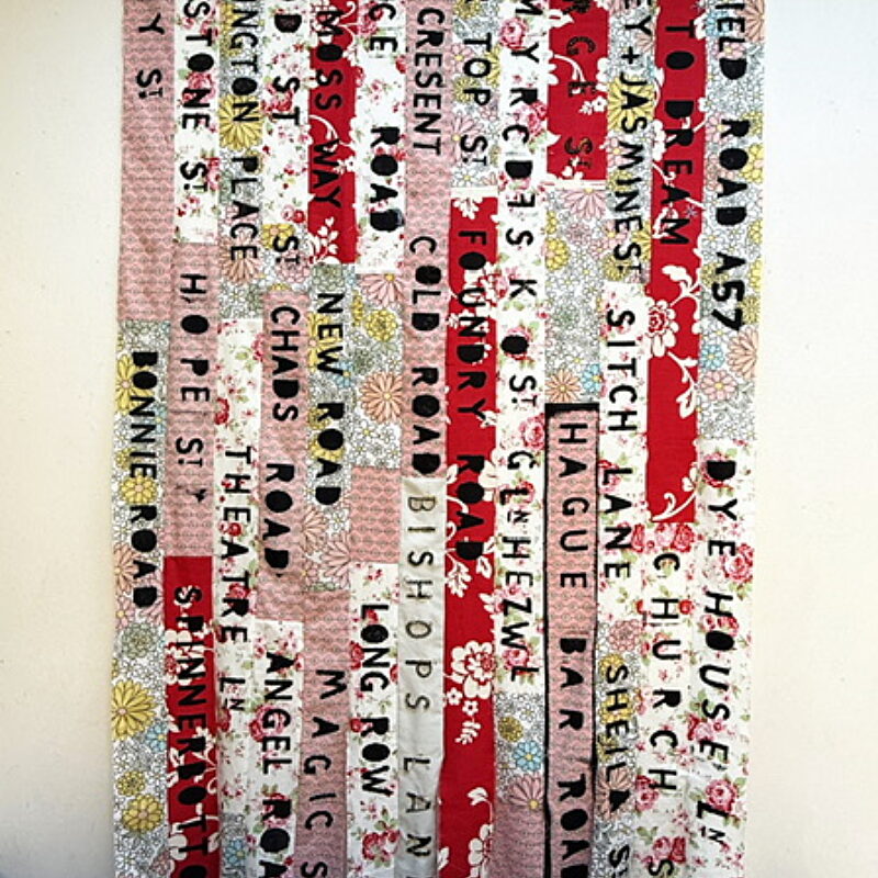 What’s in a Street Name? by Glossop Festival working with artist Lois Blackburn