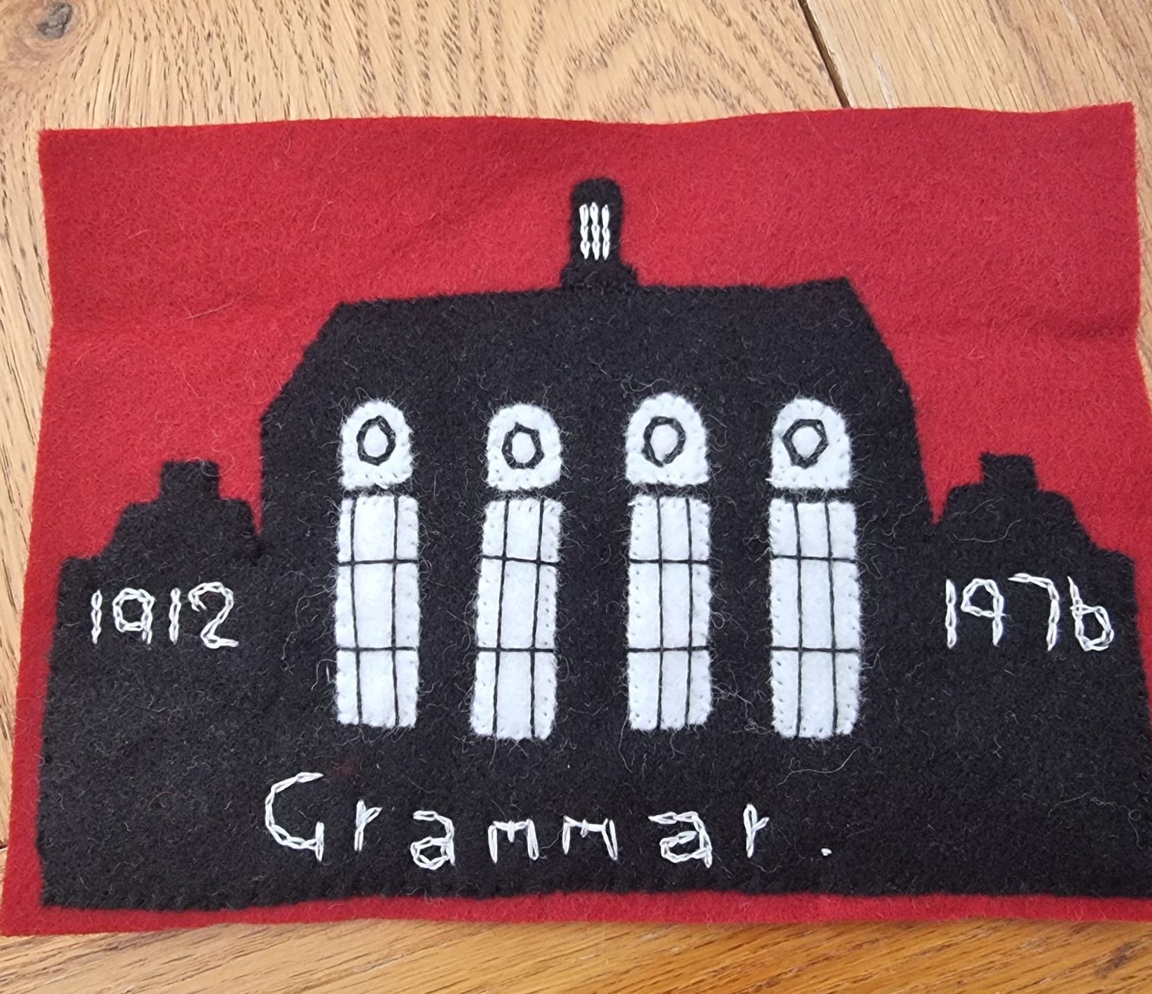 The Grammar  by Heanor sewing group 
